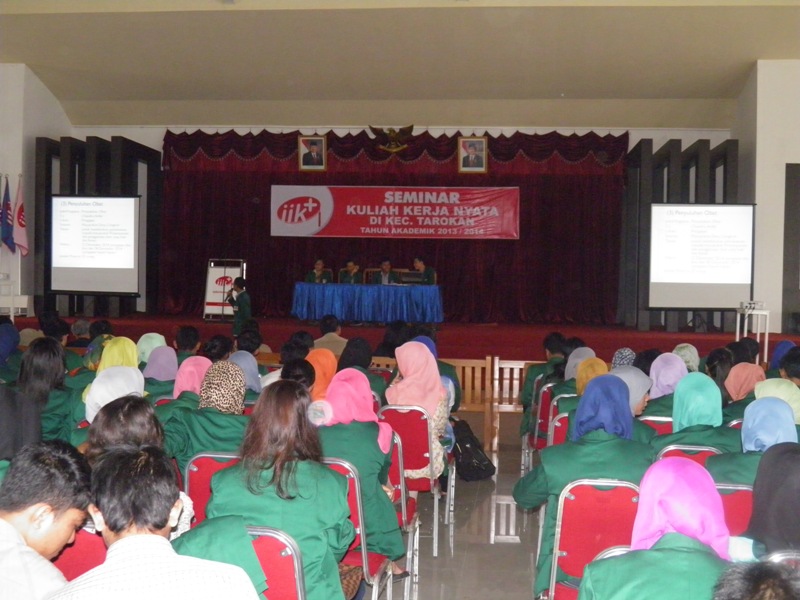 SEMINAR KULIAH KERJA NYATA TAHUN AKADEMIK 2013/2014